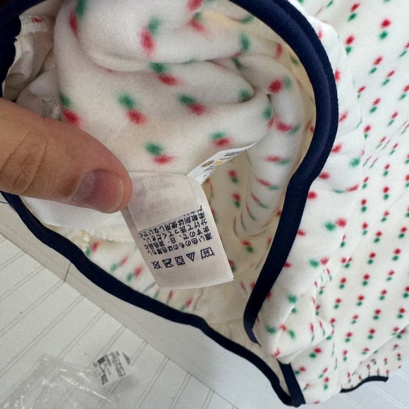 NEW Lands End 1/4 Snap Long Sleeve Fleece Top Medium - Picture 6 of 7